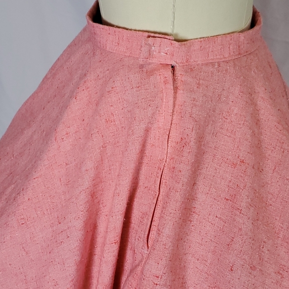 Poodle circle skirt, 50's,, S/M, costume pink - Picture 5 of 8